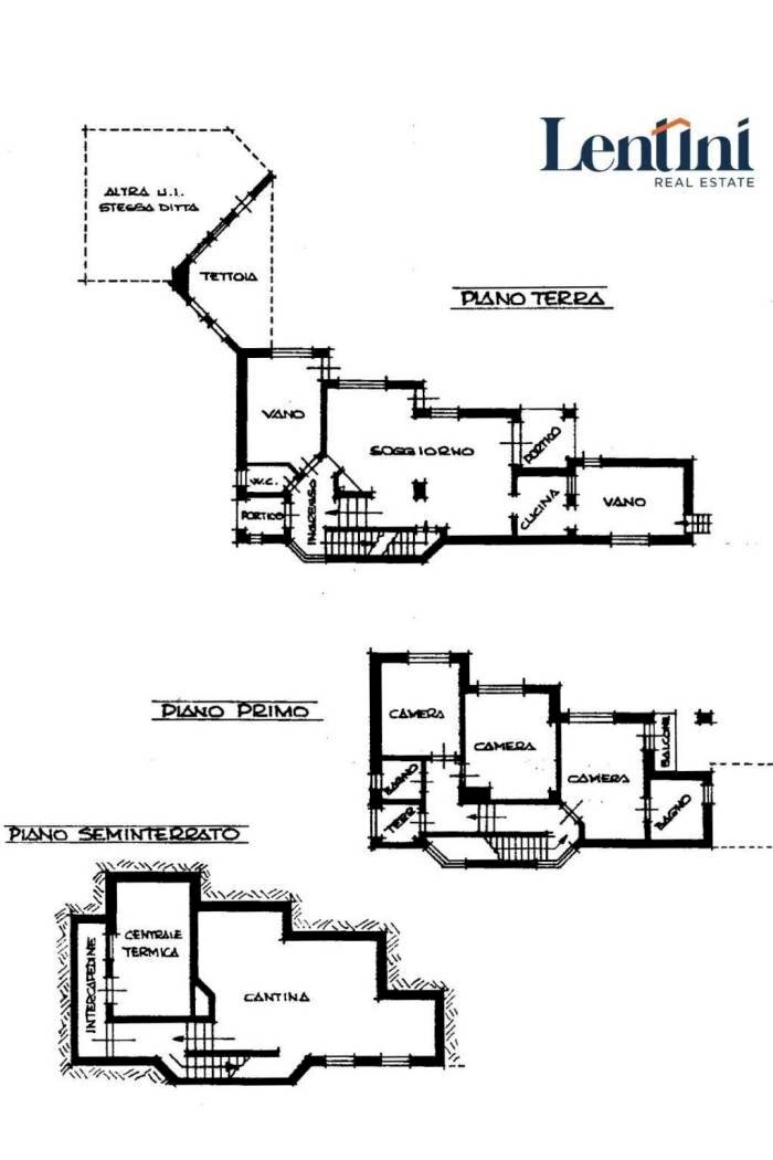 Villa Regione Orti, 12, Vignale Monferrato - floor plans 1