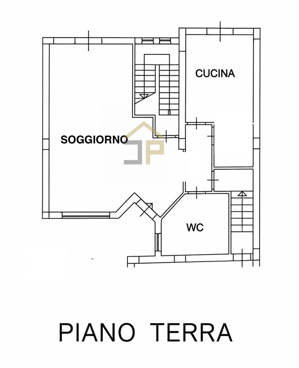 Foto 26 - Semi-detached house Viale Salvatore Vitale
 
1/D, 1D, Trappeto - floor plans 1