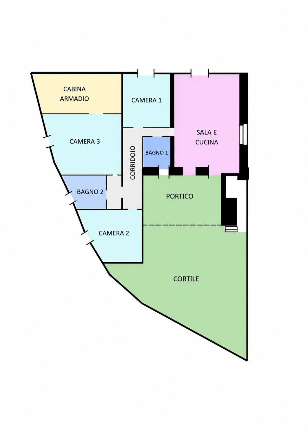 Foto 2 - Rustic VIA MOLINO VECCHIO
 
1, Gussago - floor plans 1