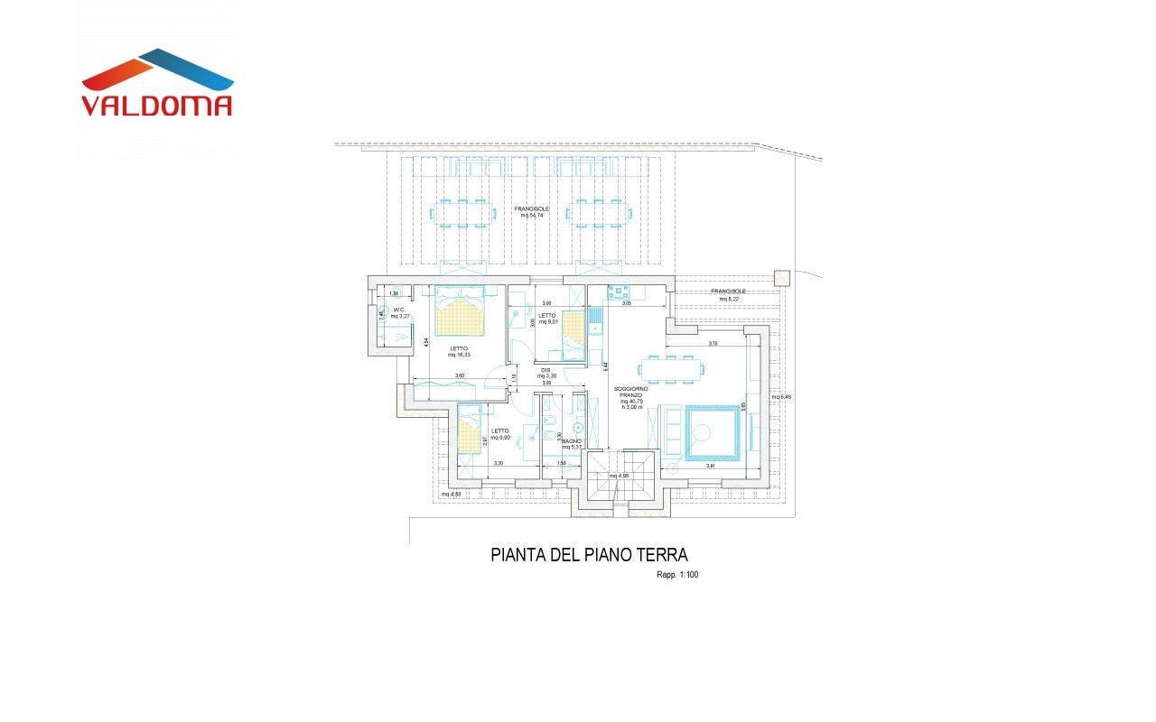 Foto 12 - Villa via masserei
 
73-75-77, Nardò - planimetria 1