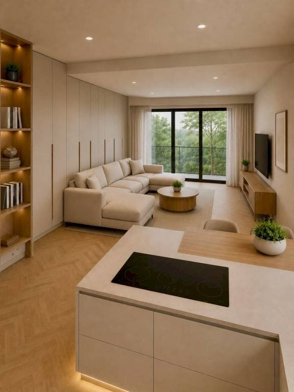 Salone - Monolocale via Borgo Santa Caterina, Bergamo (zona Borgo Santa Caterina) - foto 2