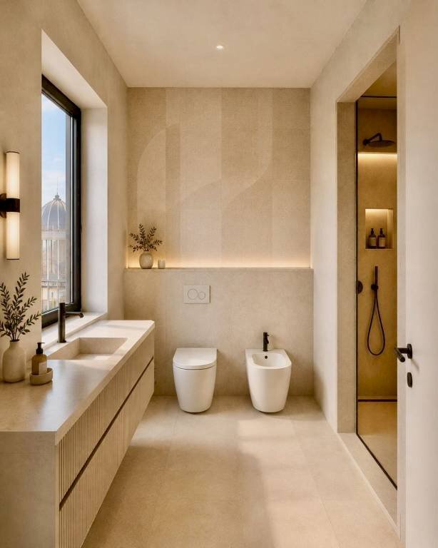 Bagno - Appartamento via Borgo Santa Caterina, Bergamo (zona Borgo Santa Caterina) - foto 3