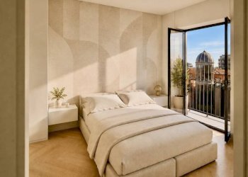 Camera da letto - Appartamento via Borgo Santa Caterina, Bergamo (zona Borgo Santa Caterina) - foto 2