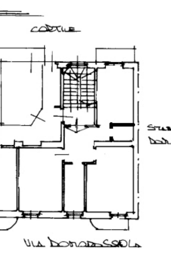 Trilocale Via Domodossola, Torino (zona Parella) - planimetria 1