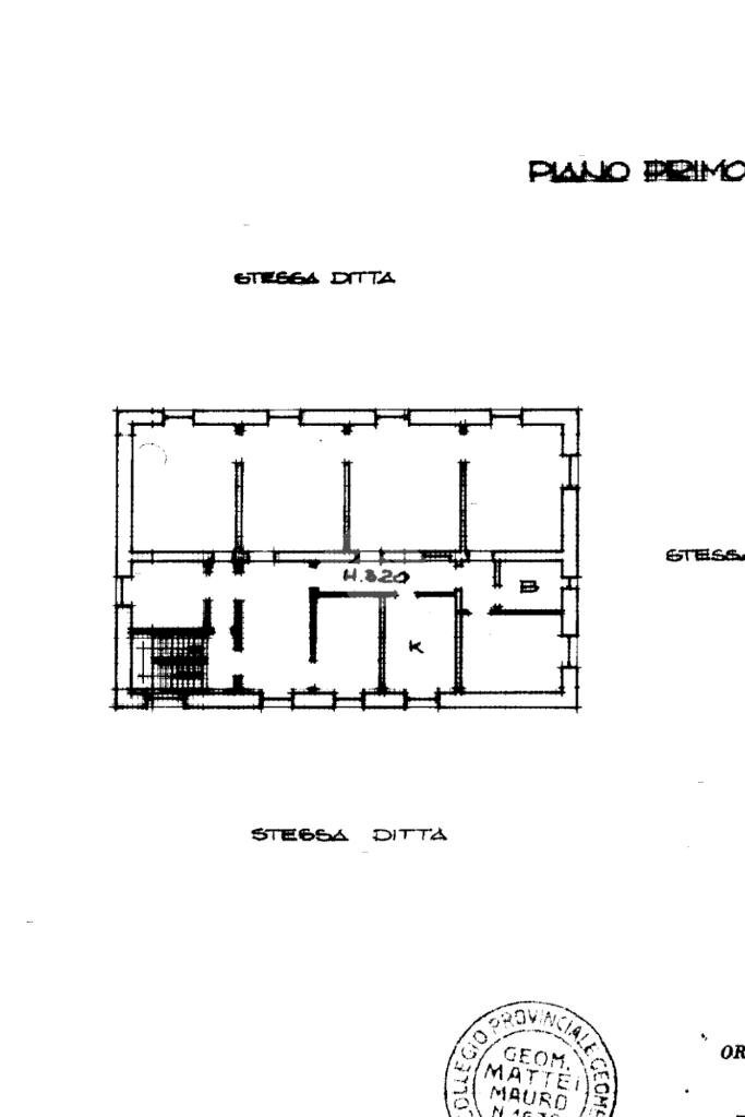 Villa Viale Casanova, Genova (zona Cornigliano) - planimetria 1