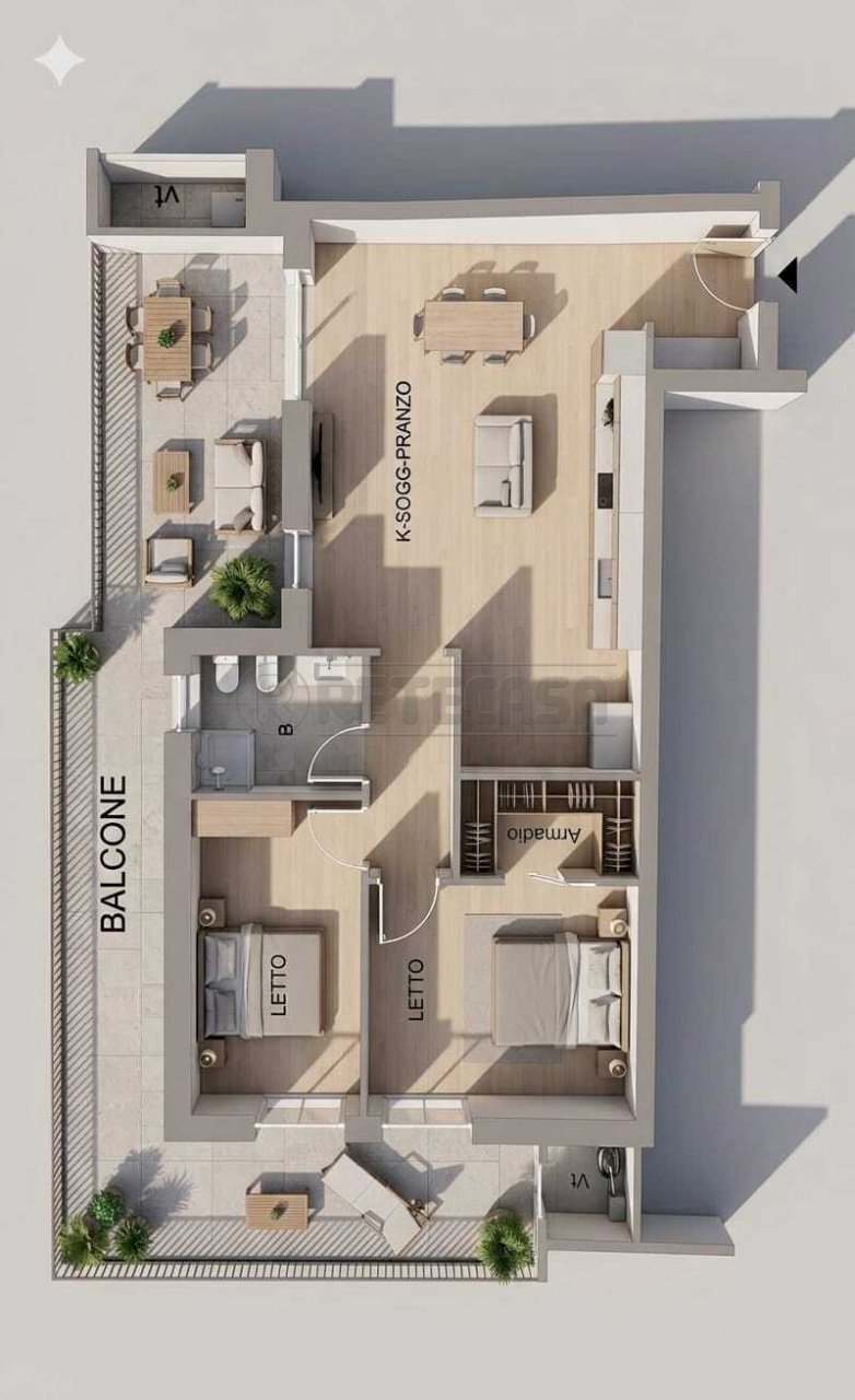 1781192363.jpg - Three-room apartment Via Edoardo Germano 22, Molfetta - photo 1