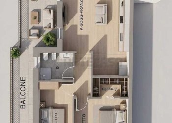 1781192363.jpg - Three-room apartment Via Edoardo Germano 22, Molfetta - photo 1