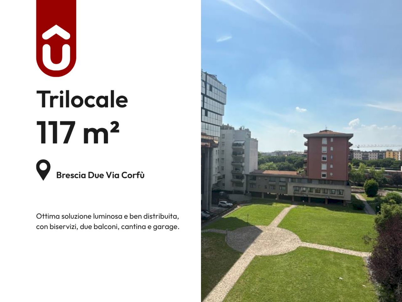 2 - Trilocale Via Corfù 66, Brescia - foto 1