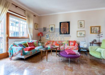 Salone - Quadrilocale Via Girolamo Boccardo, Roma - foto 6
