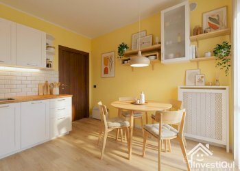 SOGGIORNO/CUCINA (AI) - Trilocale Via Ranzi 176B, Pietra Ligure - foto 7