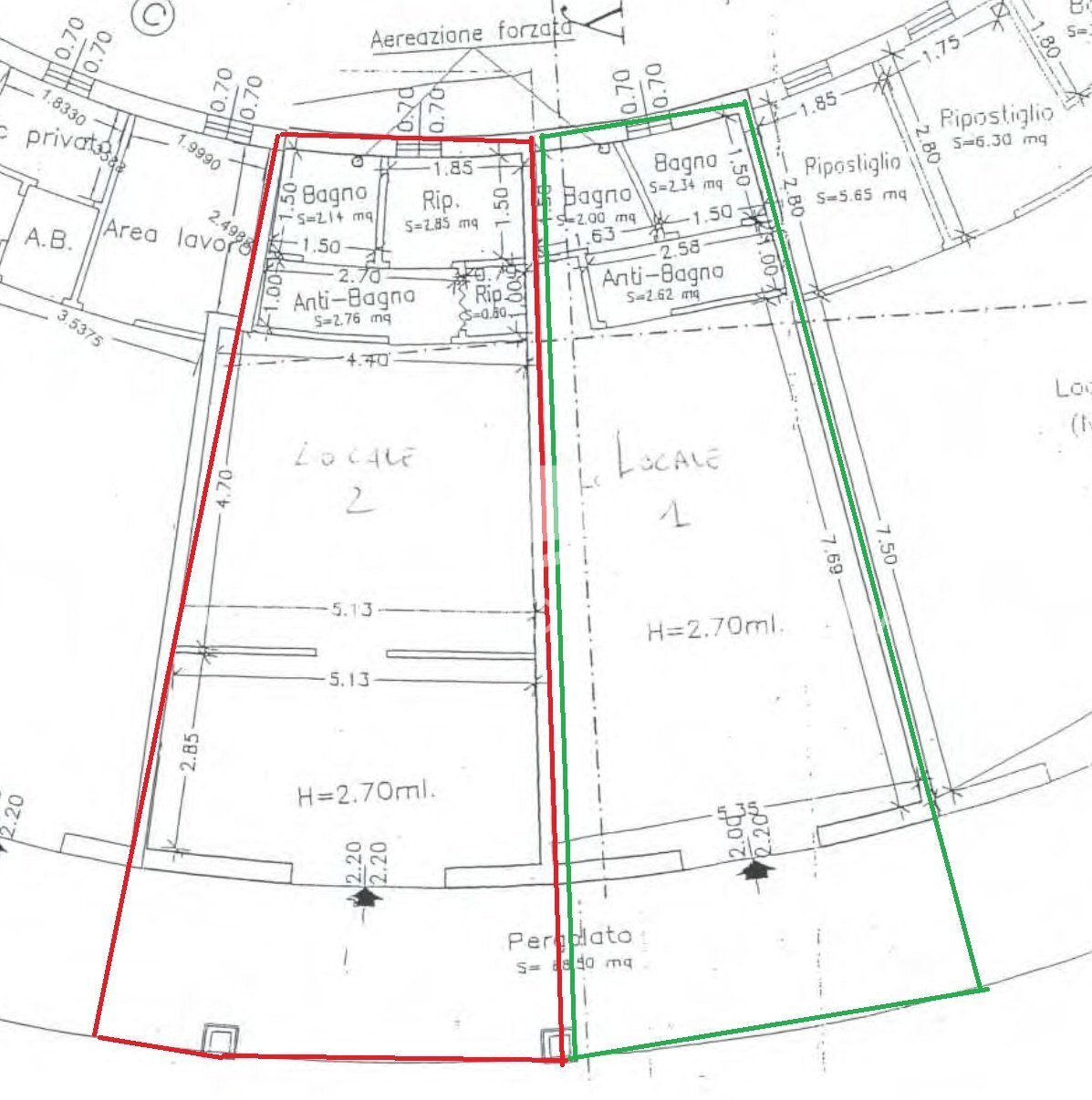 plan - Ufficio Sassari - planimetria 1