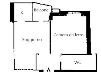 Planimetria - Two-room apartment Viale Umbria 9, Milano (neighborhood Città Studi) - photo 27