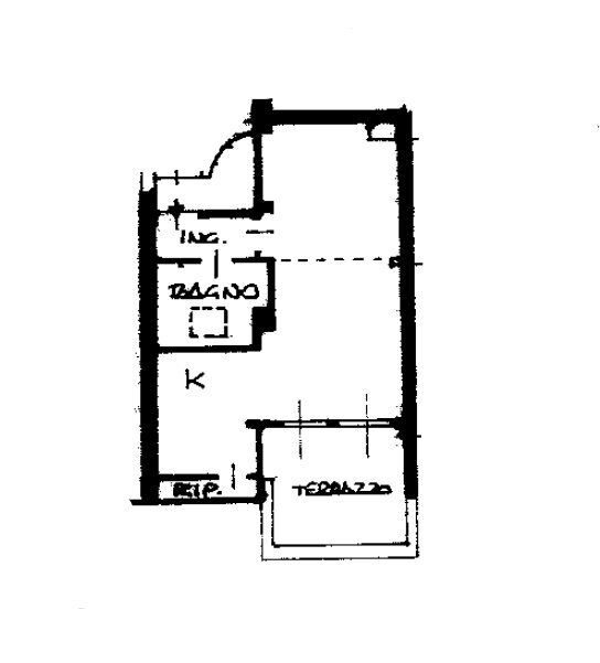 Planimetria.png - Appartamento Via Grossich 30, Milano (zona Lambrate) - planimetria 1