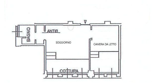 Planimetria Staro .png - One-room apartment Via Staro 4, Milano (neighborhood Lambrate) - floor plans 1