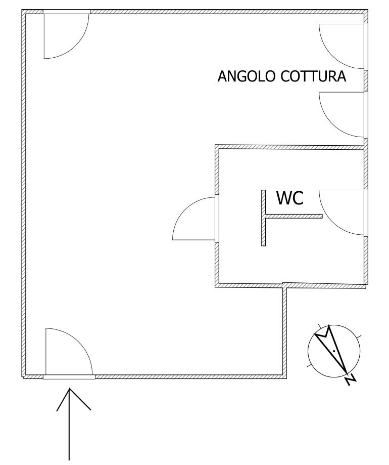 Planimetria .png - Appartamento Via Decembrio 3, Milano - planimetria 1