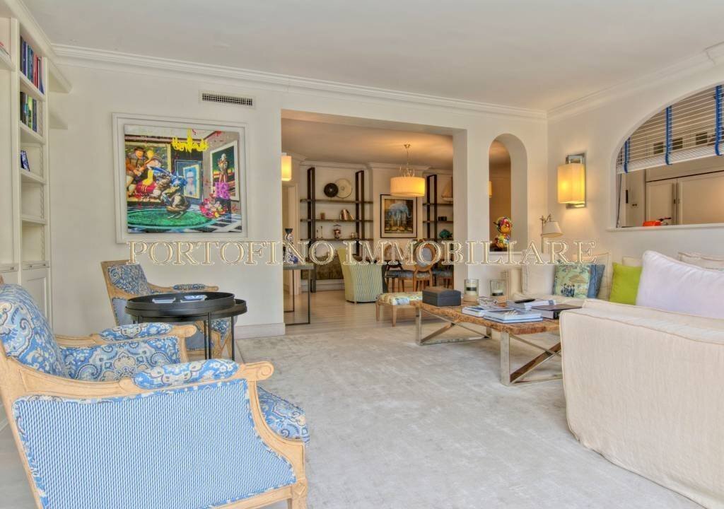 Salone - Villa via Andrea Doria, Santa Margherita Ligure - foto 2