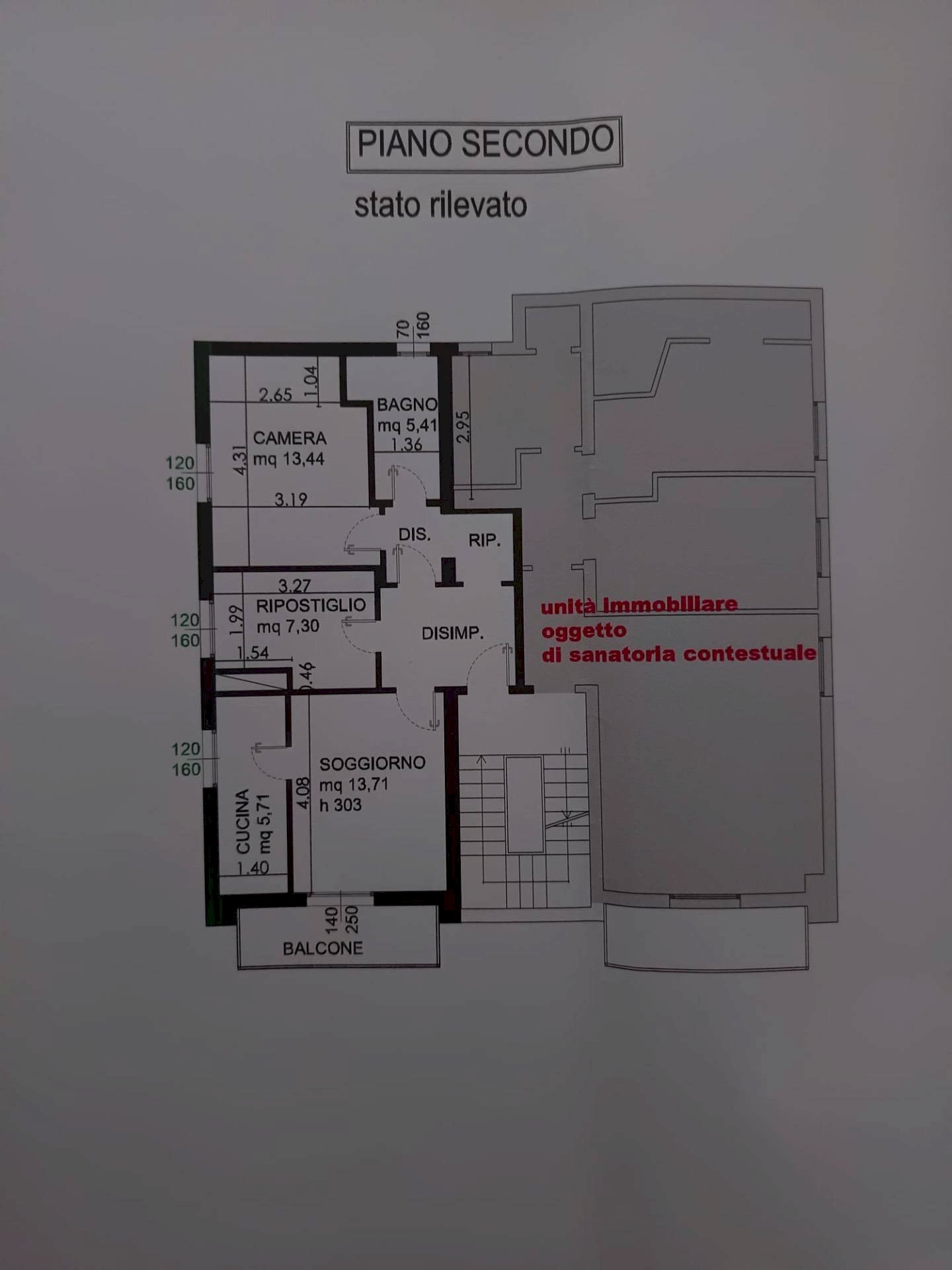 Foto 47 - Appartamento Via Rosolino Pilo, Parma - planimetria 1