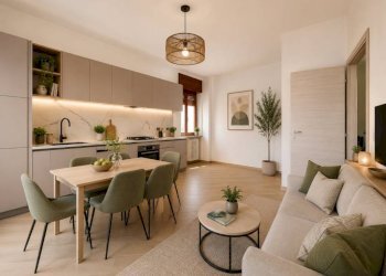 Cucina - Trilocale via Alessandro Volta, 15, Carmagnola - foto 3