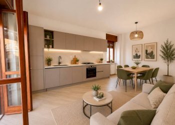 Cucina - Trilocale via Alessandro Volta, 15, Carmagnola - foto 4