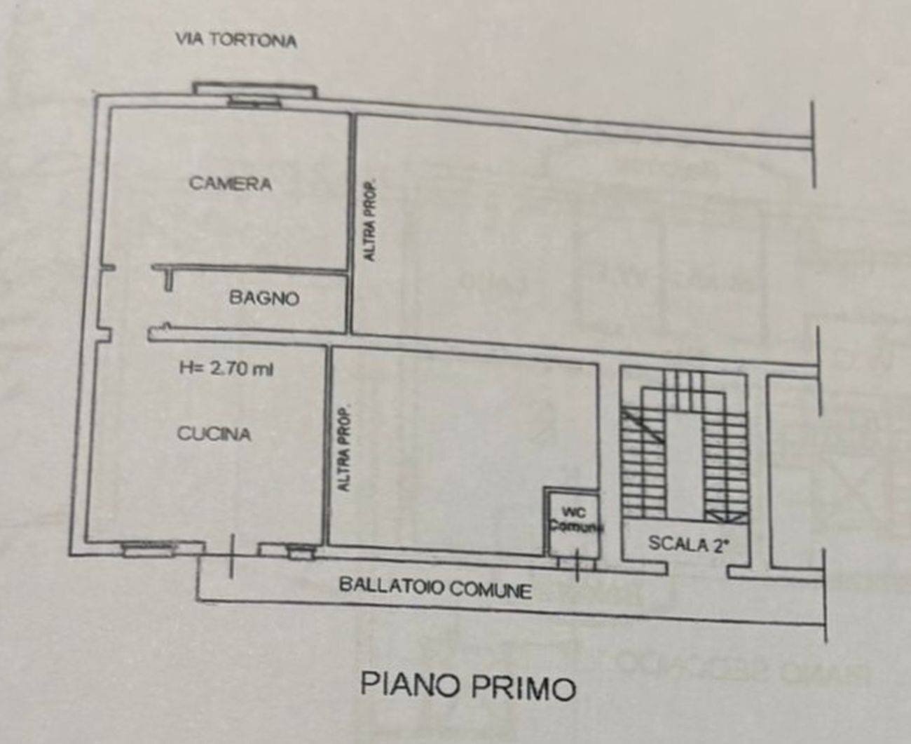 Foto 18 - Appartamento Via Tortona
 
17-19, Milano - planimetria 1