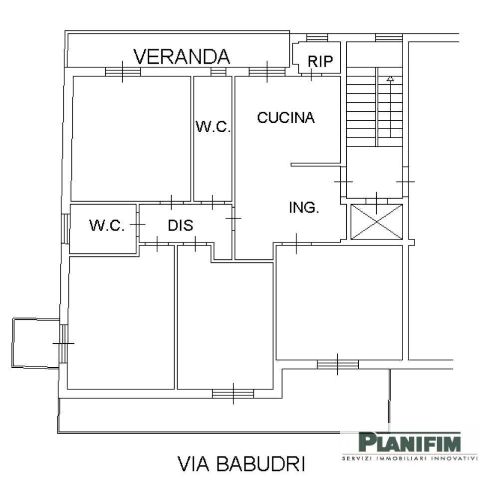 Foto 20 - Quadrilocale via francesco babudri
 
35, Bari - planimetria 1