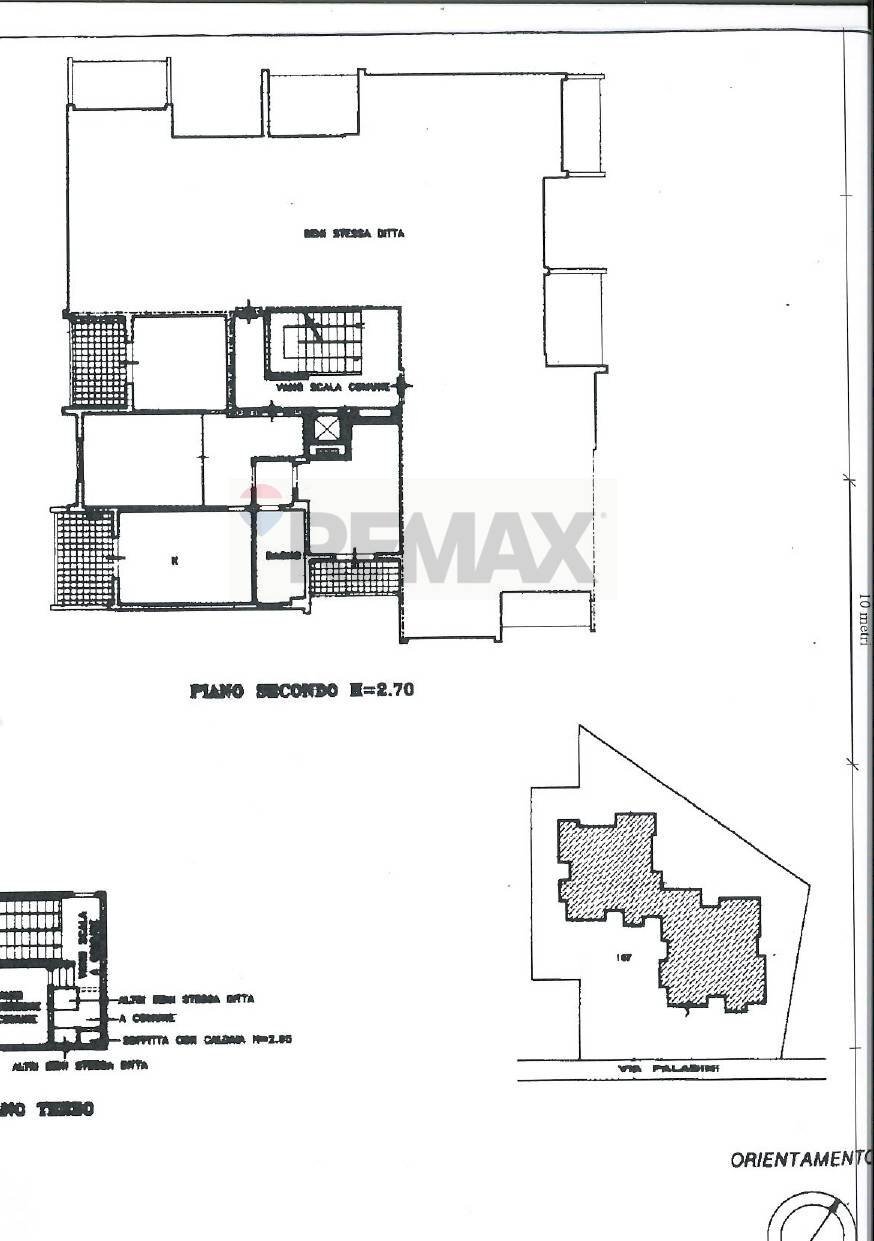 Pianta 2D - Trilocale Via Paladini
 
42C, Viareggio - planimetria 1