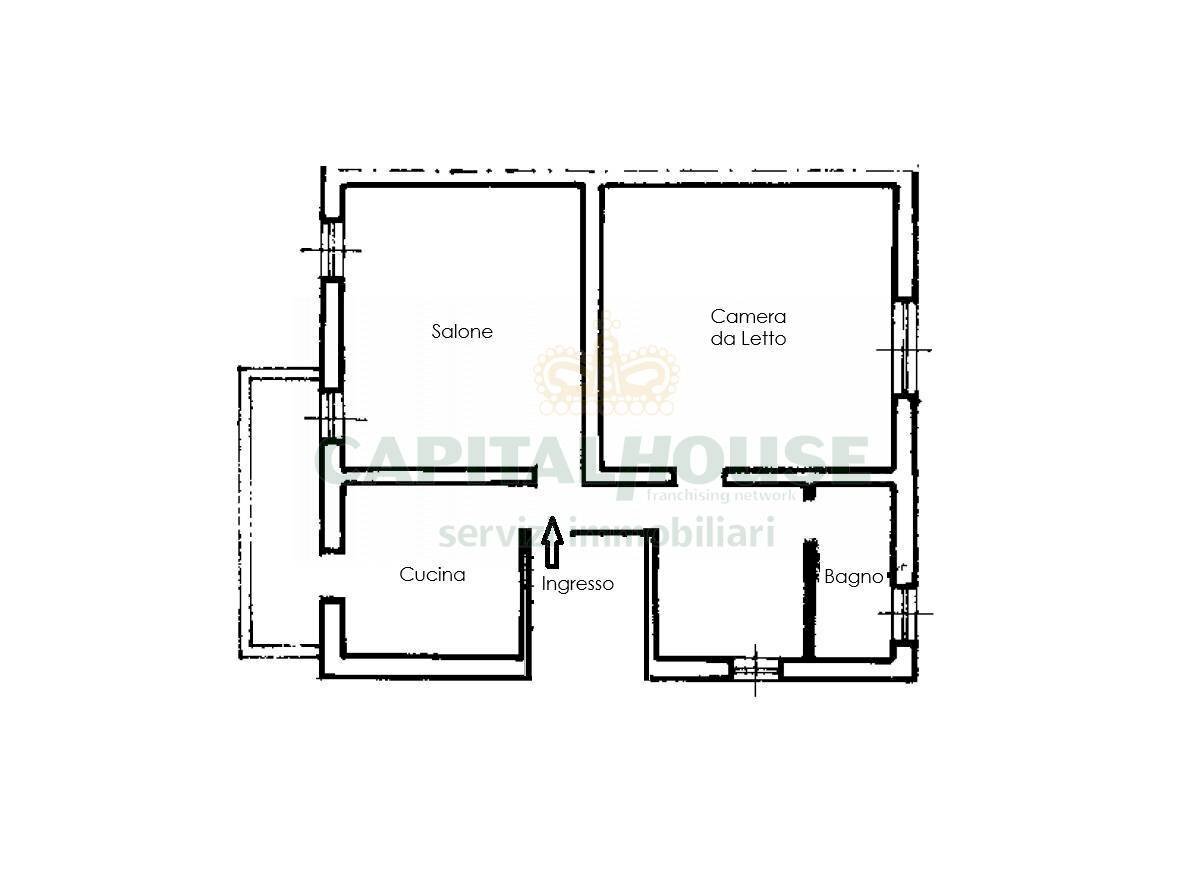 Foto 25 - Two-room apartment Via S. Allende, Locate di Triulzi - floor plans 1