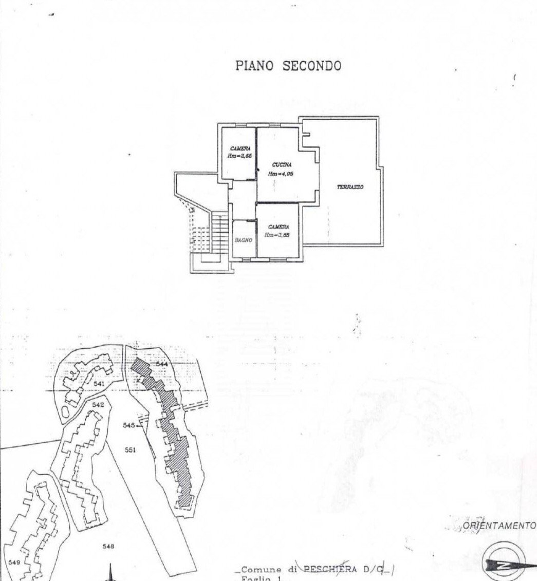 Foto 25 - Trilocale Località Sermana
 
1, Peschiera del Garda - planimetria 1