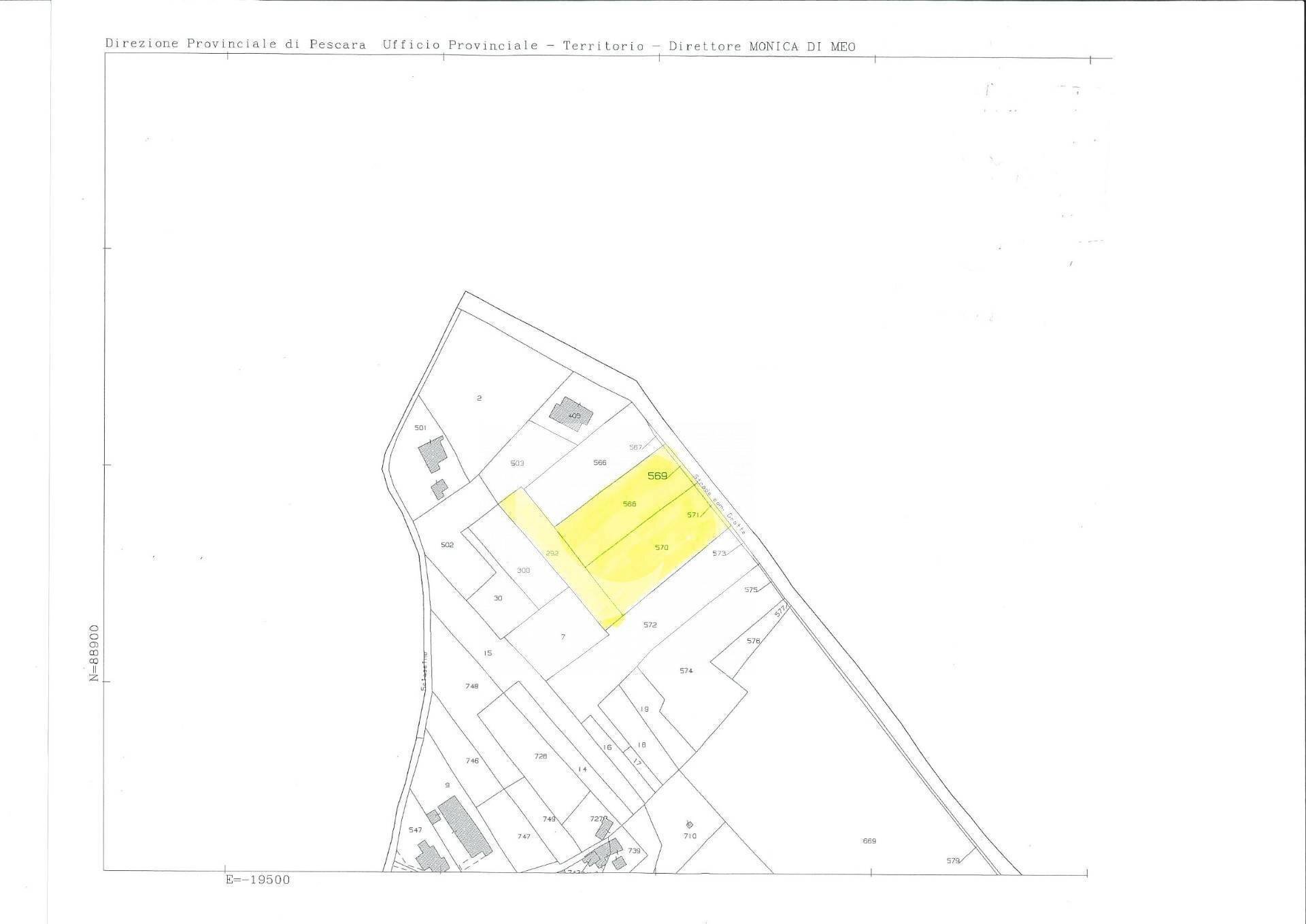 Foto 15 - Terreno edificabile Str. dei Fiori, Collecorvino - planimetria 1