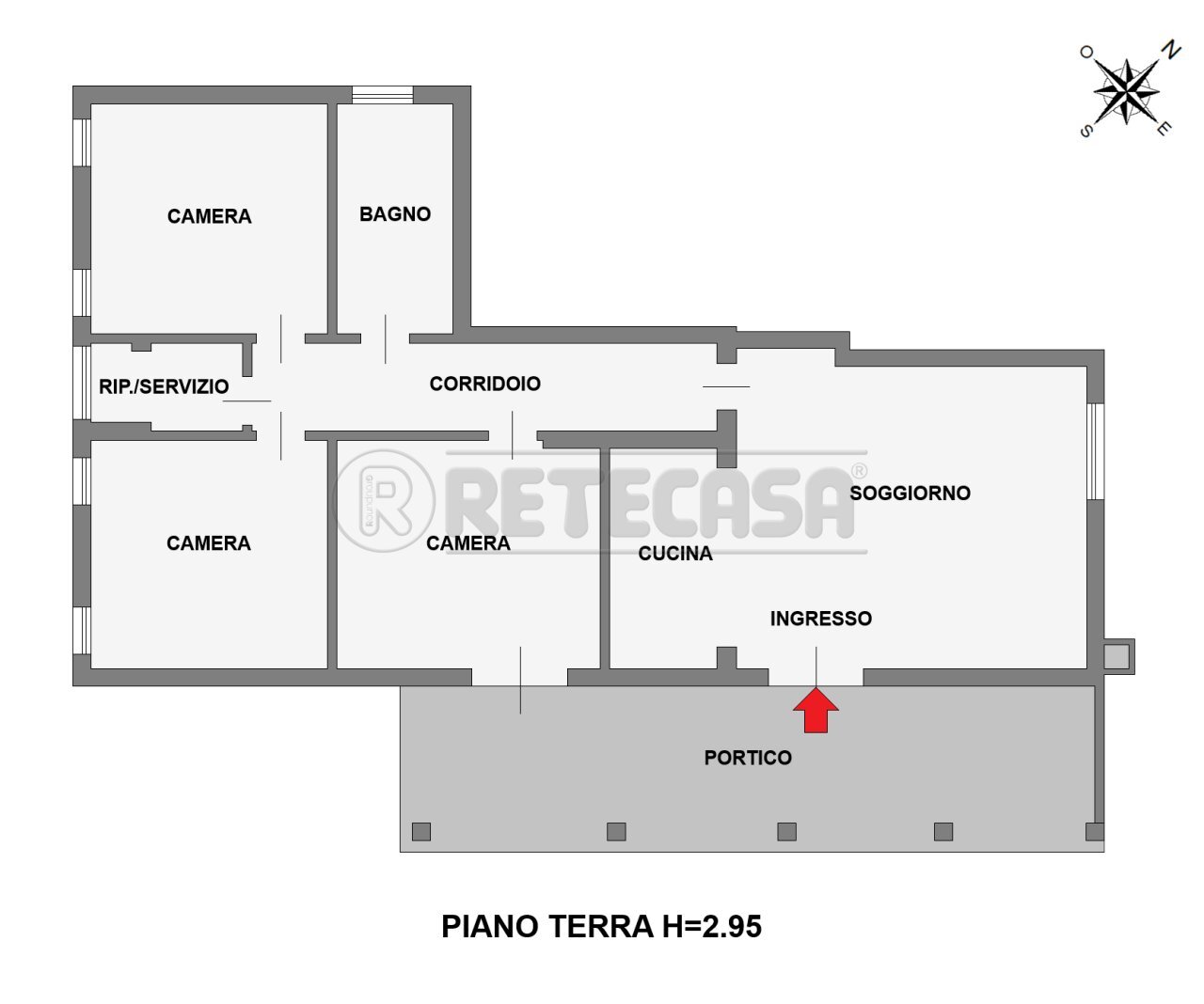 PLANIMETRIA - Casa semi indipendente Via Padova 63, Vigonza - planimetria 1