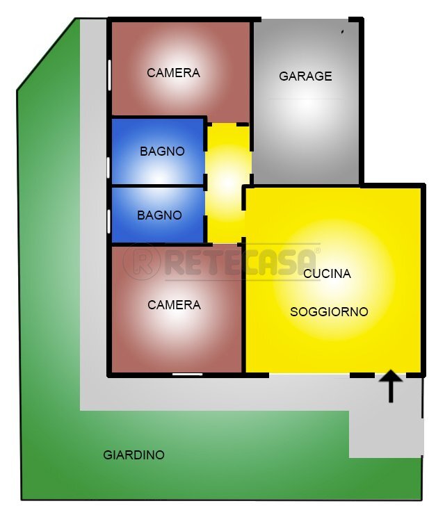 1306E - Four-room apartment Massanzago - photo 1