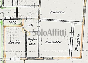 Planimetria - Three-room apartment Via Martiri della Libertà 12, Sanremo - photo 23