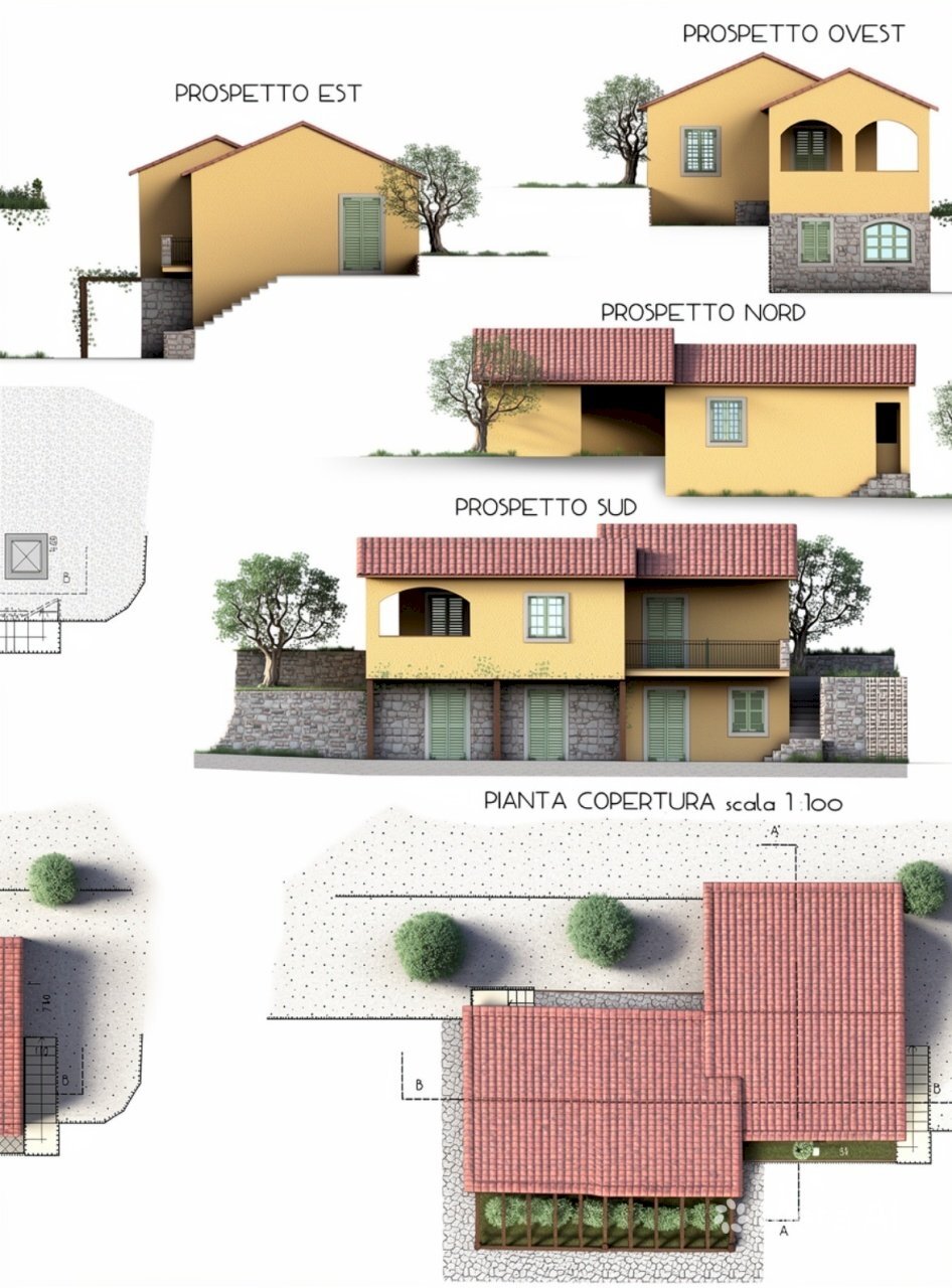 prospettti - Villa Strada Interpoderale Moltedo - Ciai 13, Diano San Pietro - foto 3