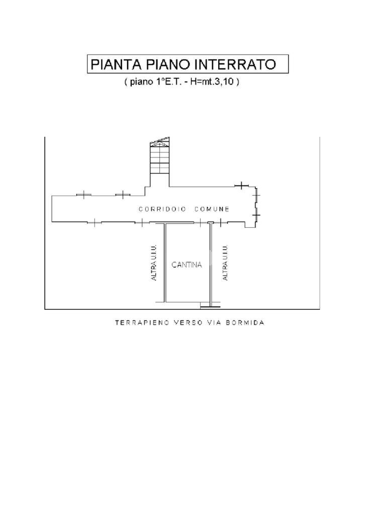 Bilocale Via bormida, Torino (zona Falchera) - planimetria 1
