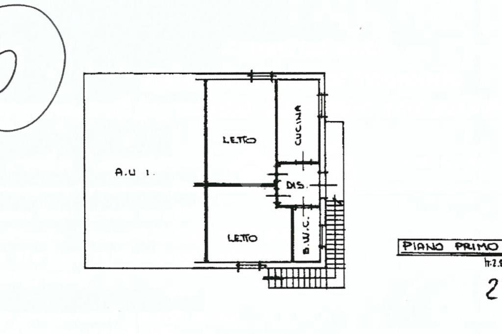 Three-room apartment Via Portici, Cesena - floor plans 1