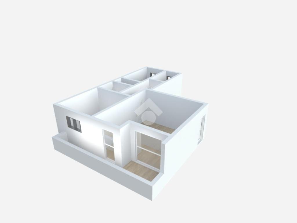 Trilocale Via Ansaldo, Milano (zona Bicocca) - planimetria 1