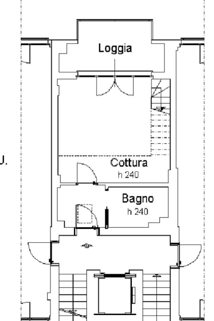 Monolocale Via Luigi Ornato, Milano (zona Niguarda) - planimetria 1