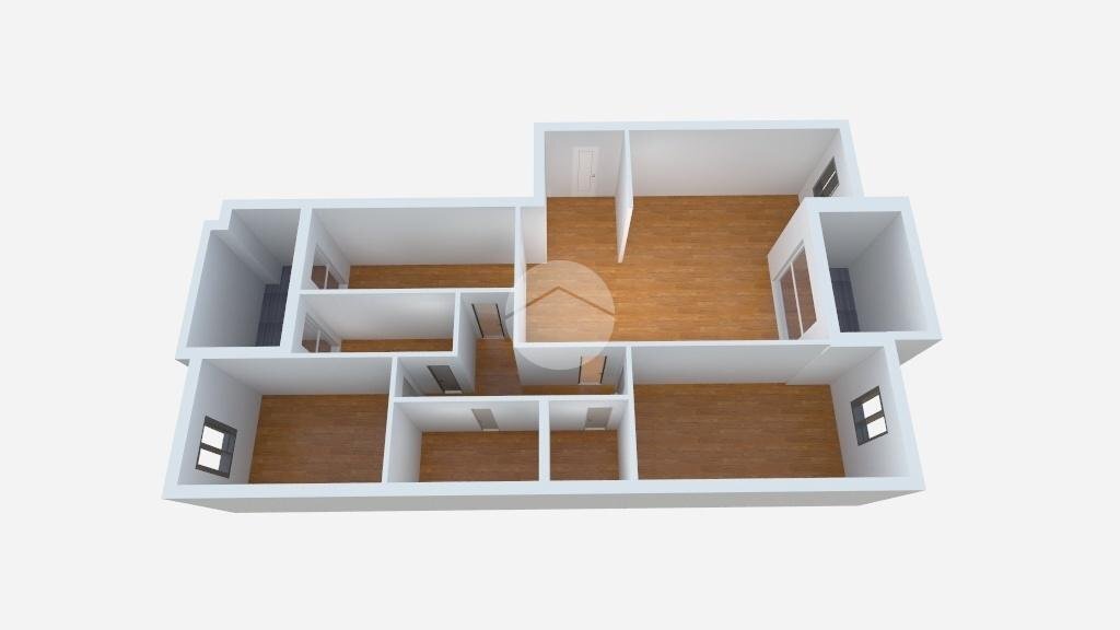 Four-room apartment Via Amerigo Vespucci, Cesano Boscone - floor plans 1
