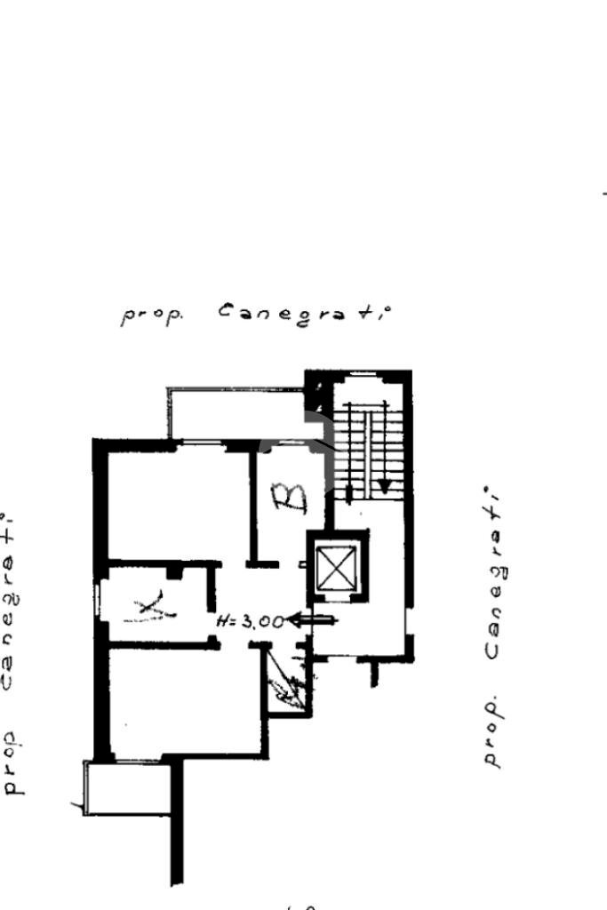 Two-room apartment Via San Carlo Borromeo, Rho - floor plans 1