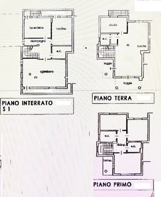 Villetta Montelupo Fiorentino - planimetria 1