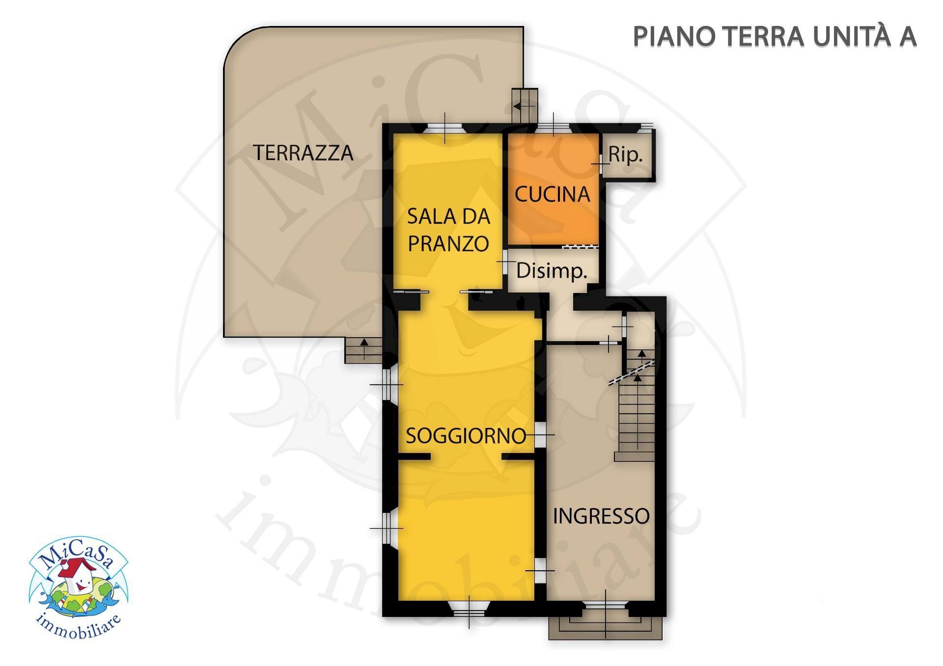 Foto 12 - Casa semi indipendente Via Fiorentina
 
595, Pisa - planimetria 1