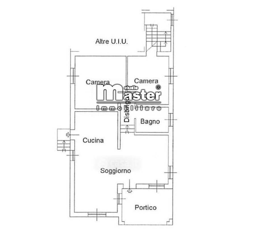 Foto 73 - Villa VIA PRAVATO, Paese - planimetria 1