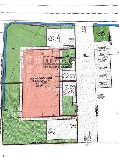 Foto 2 - Building land VIA COMIN, Treviso - floor plans 1