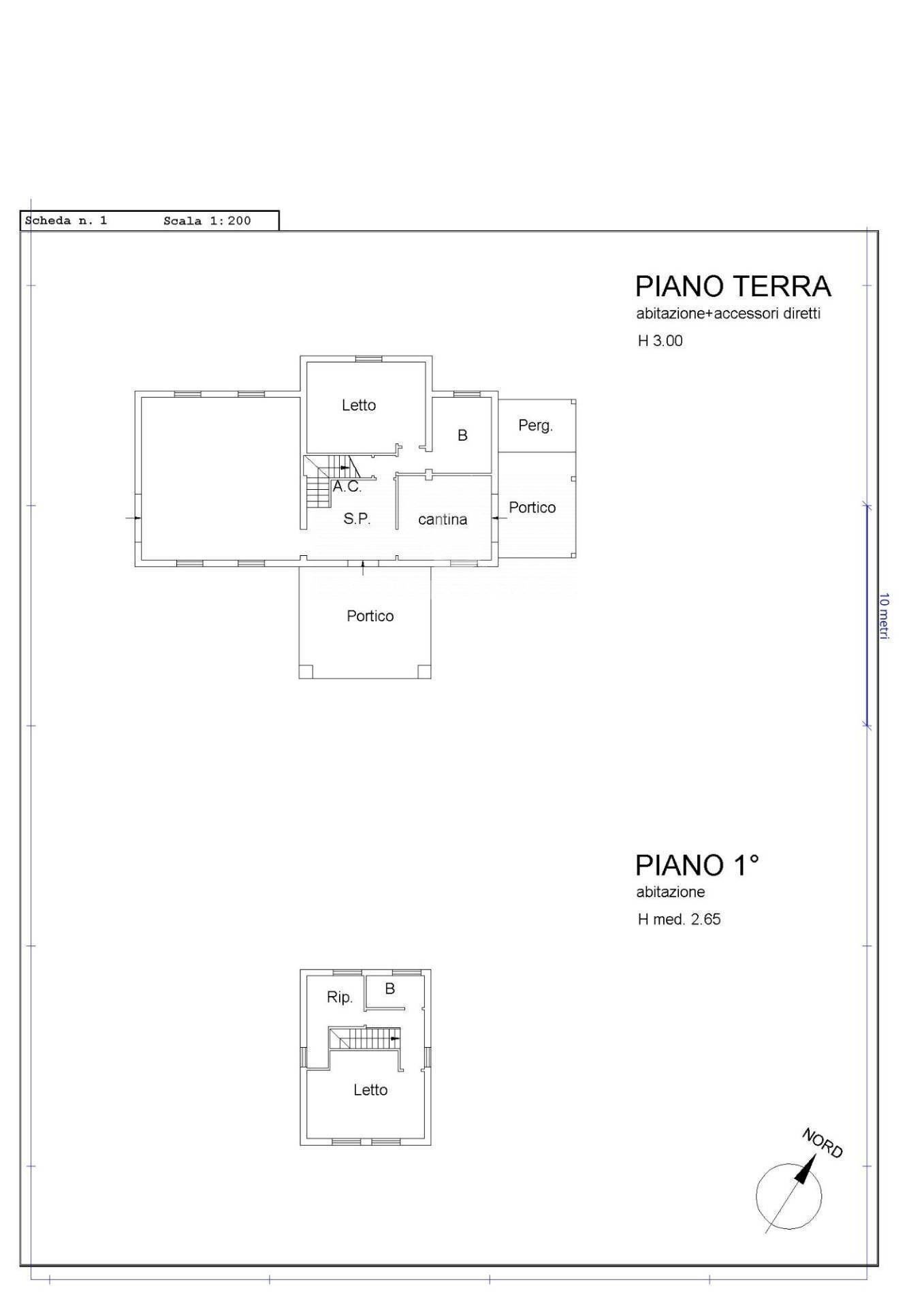 Foto 82 - Villa Via del Castagno
 
7, Manziana - planimetria 1
