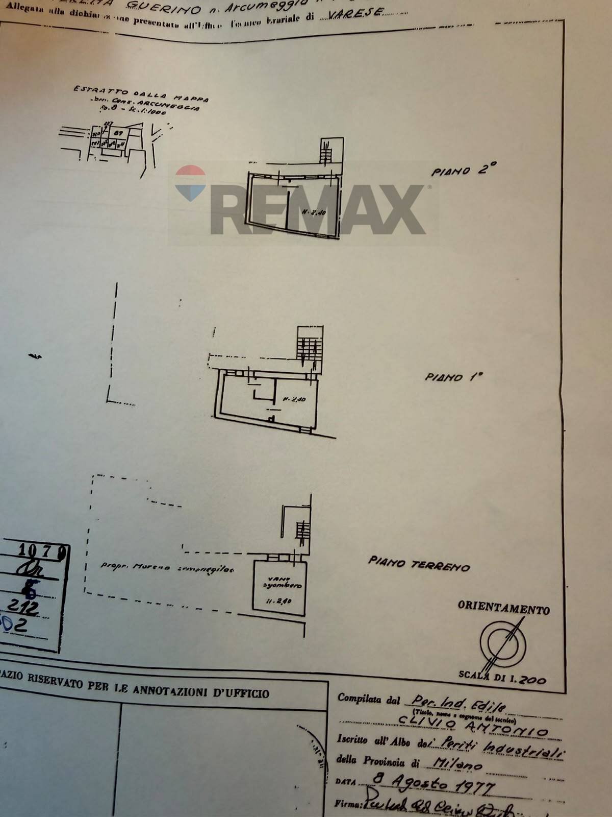 Pianta 2D - Appartamento VIA SAN ANTONIO
 
5, Casalzuigno - planimetria 1