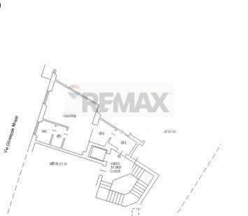 Pianta 2D - One-room apartment Via Giuseppe Mussi
 
16, Milano - floor plans 1