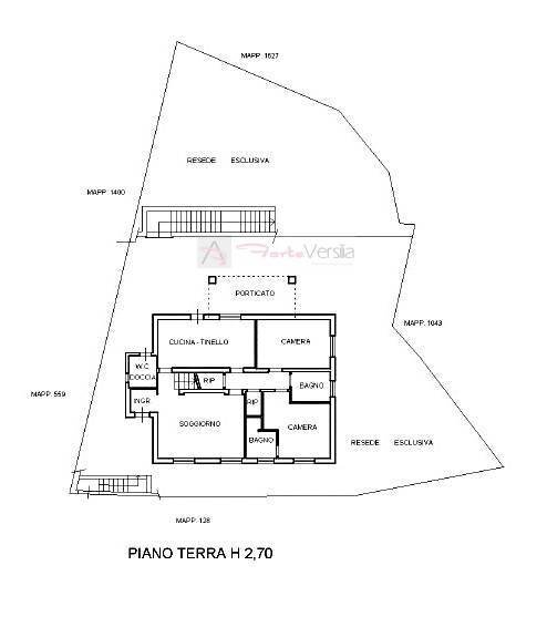 Foto 28 - Villa Pietrasanta - planimetria 1