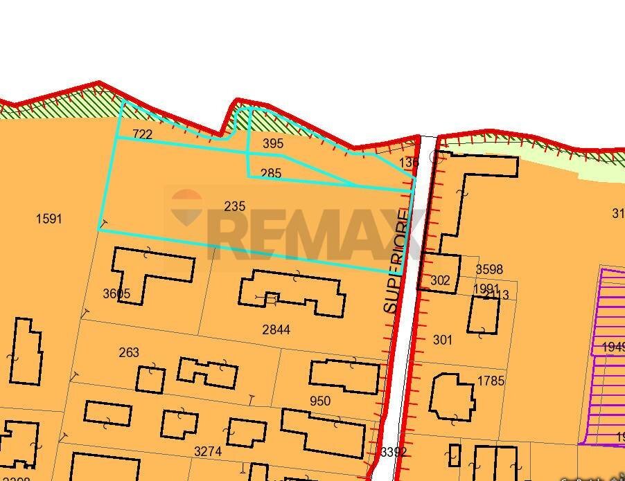 Pianta 2D - Terreno edificabile LUIGI CADORNA
35, Gornate Olona - foto 3