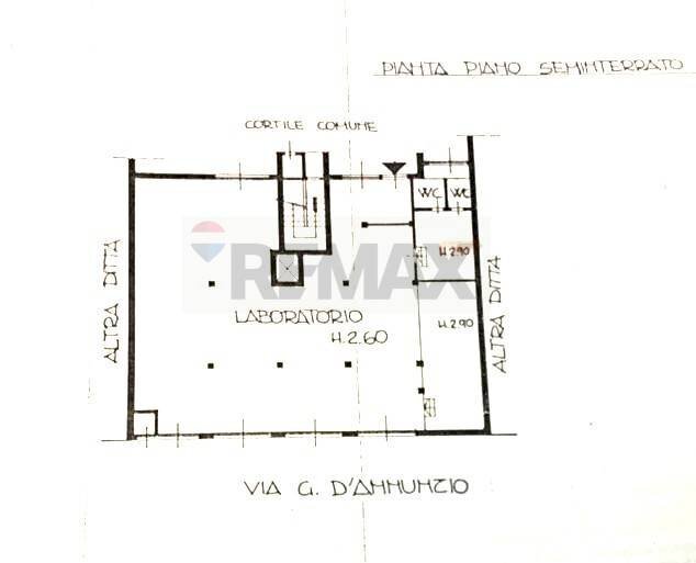 Pianta 2D - Laboratory Via Gabriele D'Annunzio
 
1, Cesano Boscone - floor plans 1