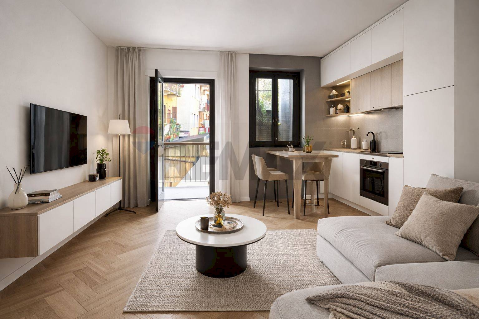Soggiorno - Appartamento Via Thaon De Revel
 
9, Milano - foto 1